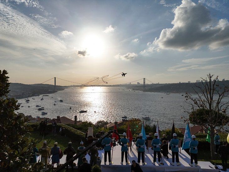 İstanbul Boğazı'ndaki tarihi törenin detayları ortaya çıktı! Cumhurbaşkanı Erdoğan 'stratejik mesajlar içeriyor' demişti - Resim: 7