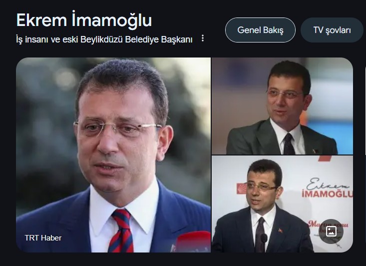 Google'dan 'Ekrem İmamoğlu' hamlesi: 'Title' değiştirildi - Resim : 1