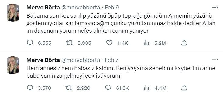 Depremde ailesini kaybeden Merve Börta'nın hikayesi yürek yaktı! Enkaz altında kalan babasının telefonundaki son siparişi boğazları düğümledi... - Resim: 9
