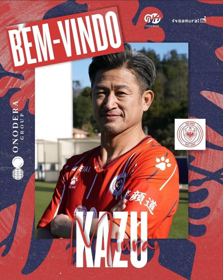 55'lik Kazuyoshi Miura yeni takımına imza attı - Resim : 1