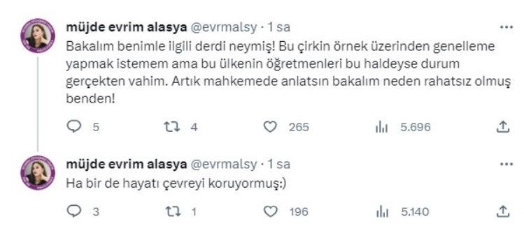 Kendisine 'Fahişe' diyen takipçisine verdi veriştirdi! Evrim Alasya'dan ifşa - Resim: 11