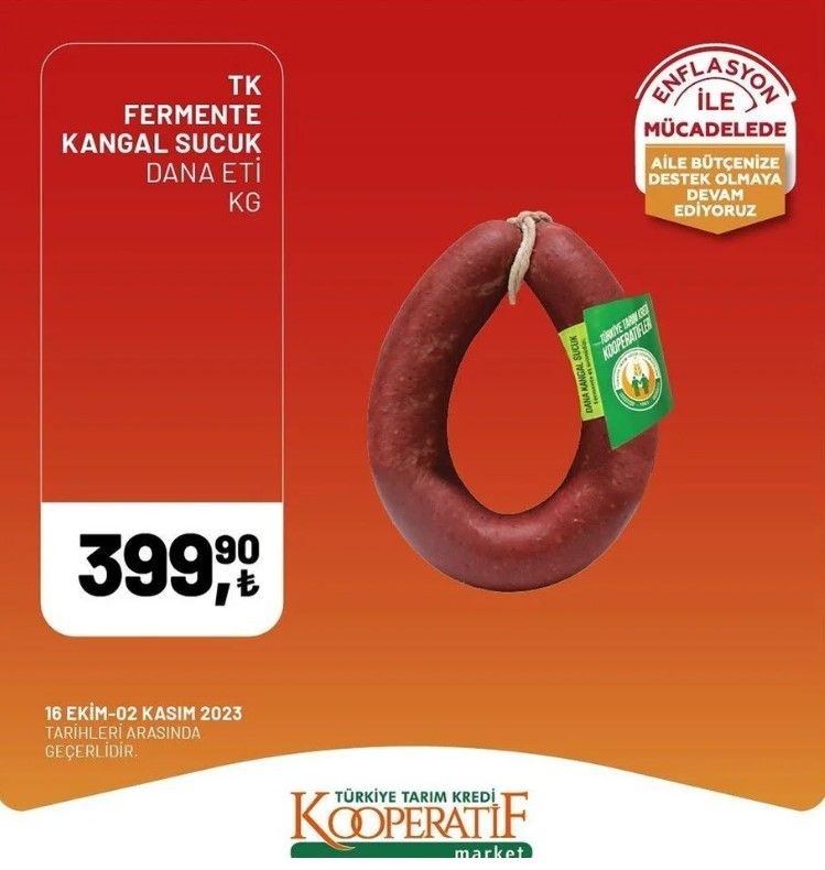 Yüzde 50 indirim bugün başladı! Tarım Kredi Kooperatif Market ekim ayına özel indirimli ürünler kataloğu yayınlandı! Et, süt, çay, hijyen malzemesi... - Resim: 14