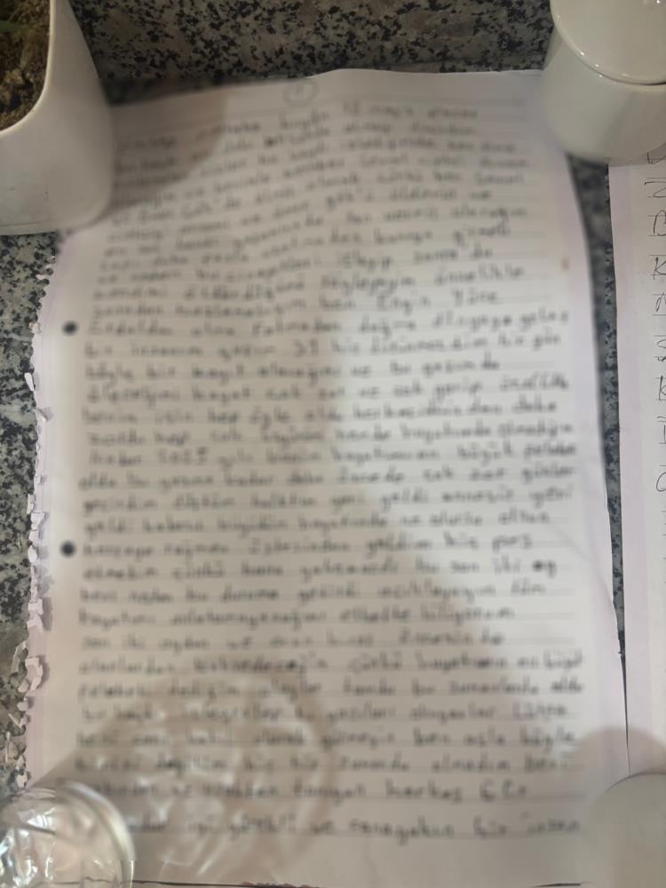 Sevgilisini öldürüp intihar eden şahsın mektubu ortaya çıktı - Resim : 3