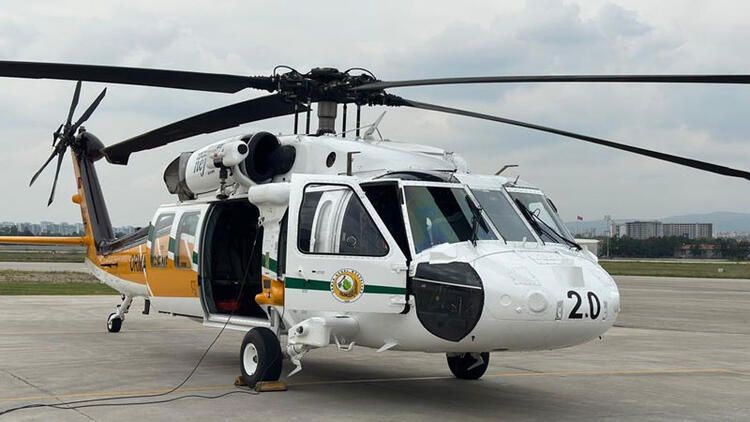 Orman yangınlarında kullanılacak Nefes helikopteri Ankara semalarında - Resim: 1