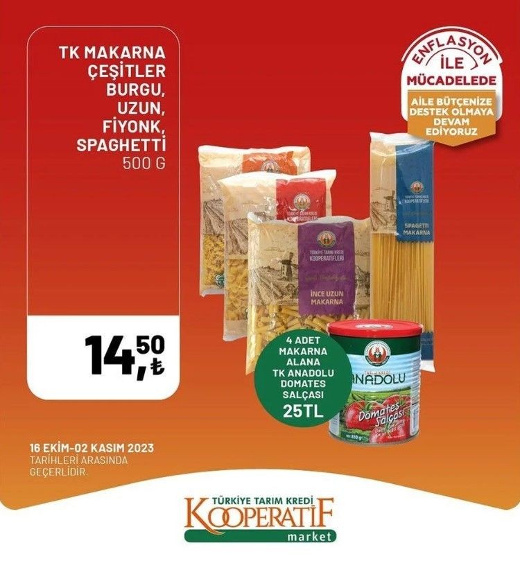 Yüzde 50 indirim bugün başladı! Tarım Kredi Kooperatif Market ekim ayına özel indirimli ürünler kataloğu yayınlandı! Et, süt, çay, hijyen malzemesi... - Resim: 48