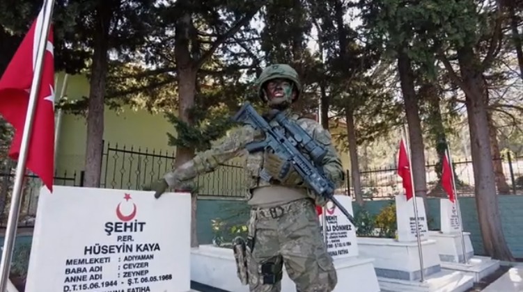Milli Savunma Bakanlığı'ndan tüyleri diken diken eden video: Ezan oldum dinmedim, dinmem! - Resim: 22