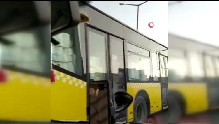 İETT otobüsünde kağıt havlu taşınması görenleri şaşırttı - Resim: 5