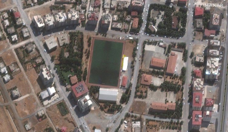 Kahramanmaraş merkezli 7,7 ve 7,6 şiddetindeki yüzyılın en büyük depreminin verdiği hasarı uydu görüntüleri gözler önüne serdi - Resim: 7