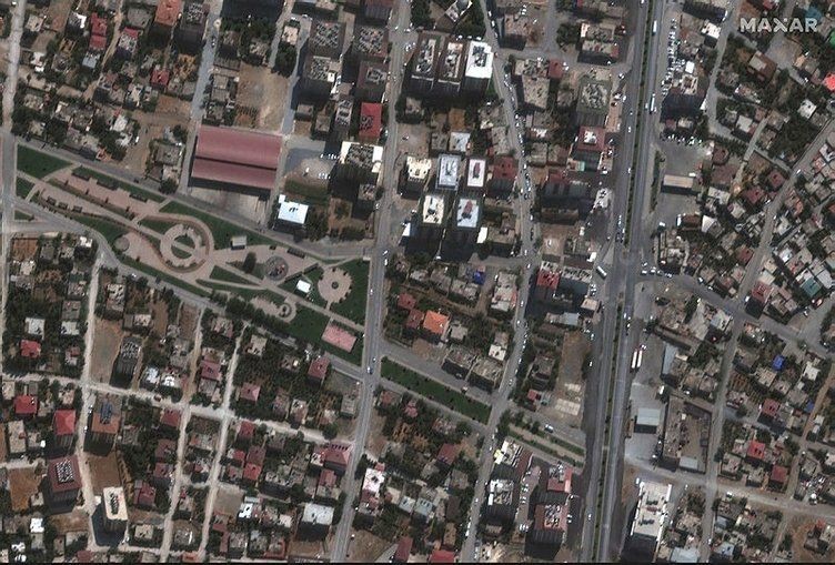 Kahramanmaraş merkezli 7,7 ve 7,6 şiddetindeki yüzyılın en büyük depreminin verdiği hasarı uydu görüntüleri gözler önüne serdi - Resim: 11
