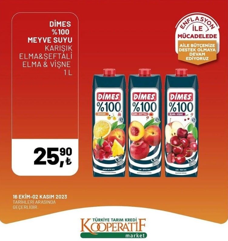 Yüzde 50 indirim bugün başladı! Tarım Kredi Kooperatif Market ekim ayına özel indirimli ürünler kataloğu yayınlandı! Et, süt, çay, hijyen malzemesi... - Resim: 20
