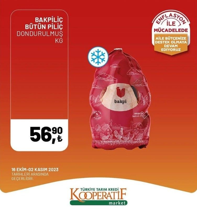 Yüzde 50 indirim bugün başladı! Tarım Kredi Kooperatif Market ekim ayına özel indirimli ürünler kataloğu yayınlandı! Et, süt, çay, hijyen malzemesi... - Resim: 15