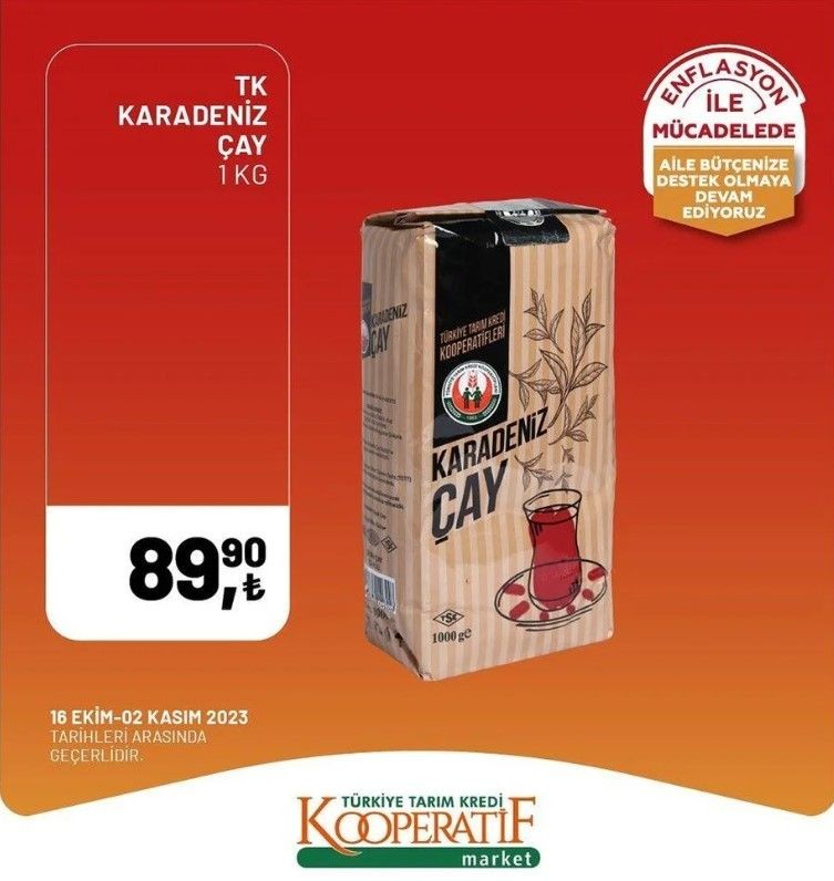 Yüzde 50 indirim bugün başladı! Tarım Kredi Kooperatif Market ekim ayına özel indirimli ürünler kataloğu yayınlandı! Et, süt, çay, hijyen malzemesi... - Resim: 19