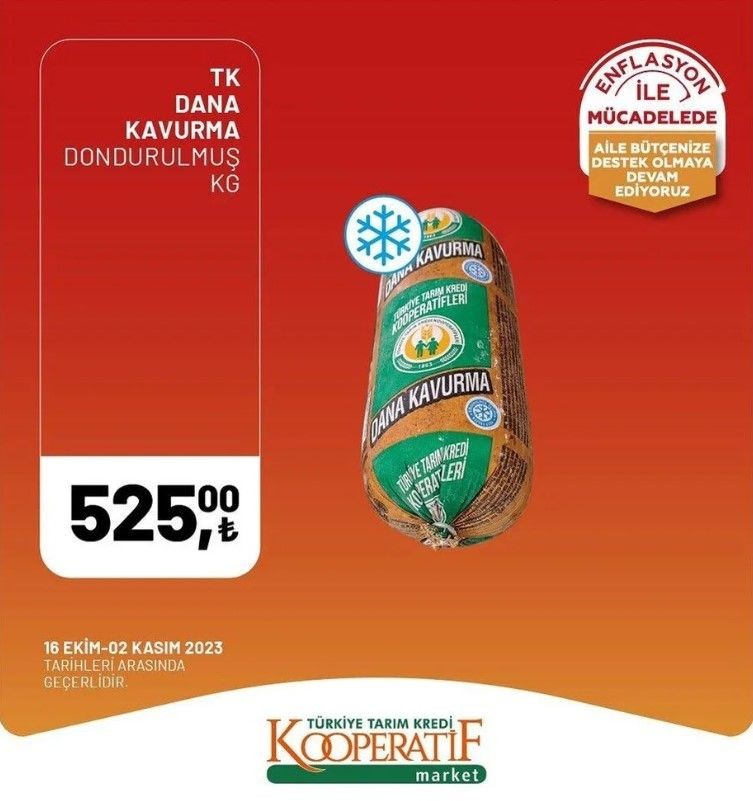 Yüzde 50 indirim bugün başladı! Tarım Kredi Kooperatif Market ekim ayına özel indirimli ürünler kataloğu yayınlandı! Et, süt, çay, hijyen malzemesi... - Resim: 13