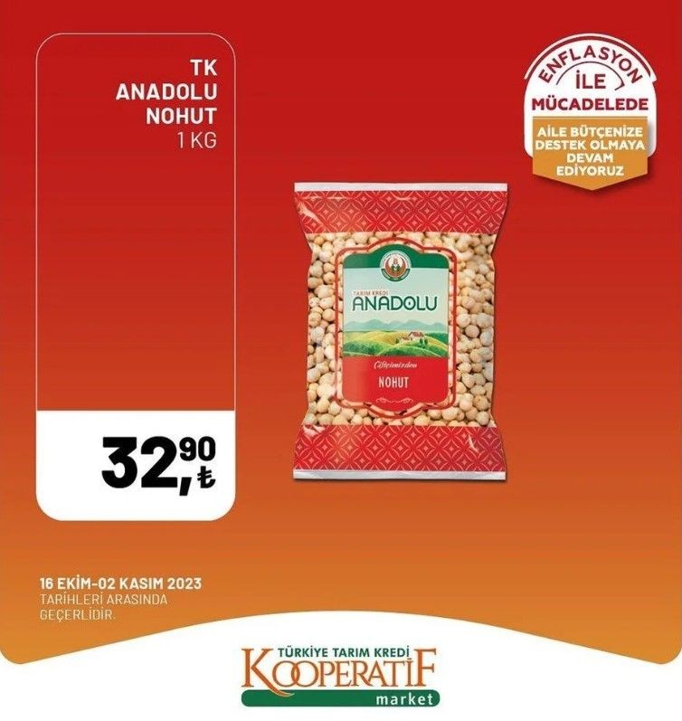 Yüzde 50 indirim bugün başladı! Tarım Kredi Kooperatif Market ekim ayına özel indirimli ürünler kataloğu yayınlandı! Et, süt, çay, hijyen malzemesi... - Resim: 51