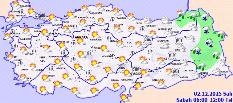 Meteoroloji alarm verdi! Sağanak ve kar kapıda - Resim: 1