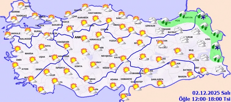 Meteoroloji alarm verdi! Sağanak ve kar kapıda - Resim: 2