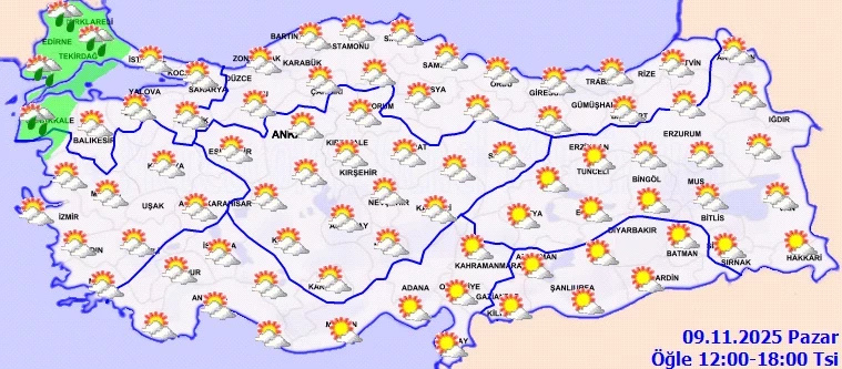 Meteoroloji il il açıkladı: Bugün yurt genelinde hava nasıl olacak? İşte detaylar - Resim: 2