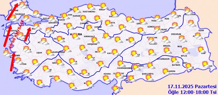 Meteoroloji o iller için alarm verdi: Yoğun kar yağışı, sis ve sağanak geliyor! - Resim: 2