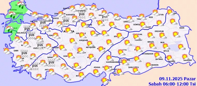 Meteoroloji il il açıkladı: Bugün yurt genelinde hava nasıl olacak? İşte detaylar - Resim: 1