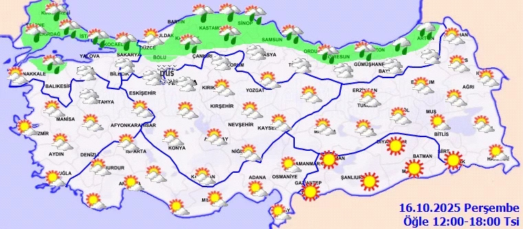 Meteoroloji 'den uyarı: İstanbul'da hava nasıl, sağanak yağmur yağacak mı? İşte tahminler - Resim: 2