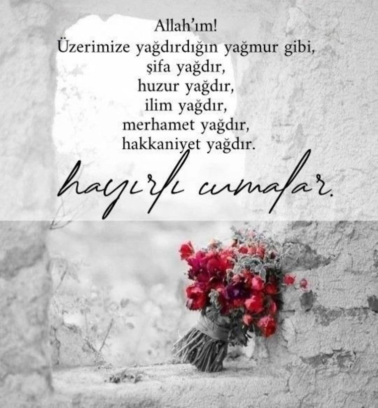 Anlamlı, özgün, en yeni, en güzel resimli cuma mesajları | Ayetli, hadisli, dualı, farklı, kısa ve uzun cuma mesajları - Resim: 10