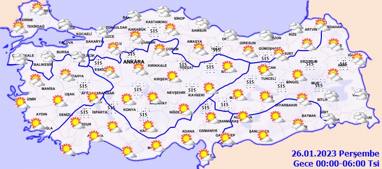 25 OCAK ÇARŞAMBA HAVA DURUMU! Meteoroloji açıkladı: İstanbul'a yağmur yağacak mı? - Resim: 15