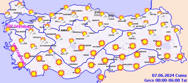 Bugün hava nasıl olacak 6 Haziran 2024? Sağanak yağış uyarısı hangi iller için verildi? Meteoroloji il il hava durumu tahmini - Resim : 4