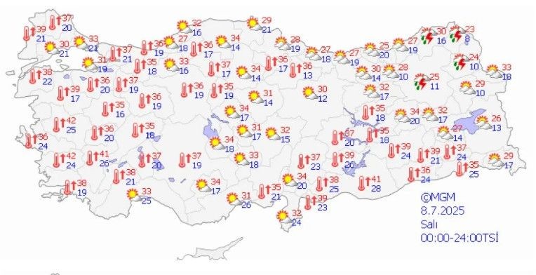 Sıcak hava dalgası yurdu saracak! Termometreler 44'leri gösterecek - Resim: 11