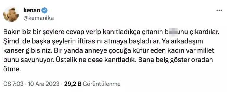 Eylül Öztürk'ün eşi Kenan Özkan'dan Deniz Akkaya'ya swinger yanıtı - Resim: 8