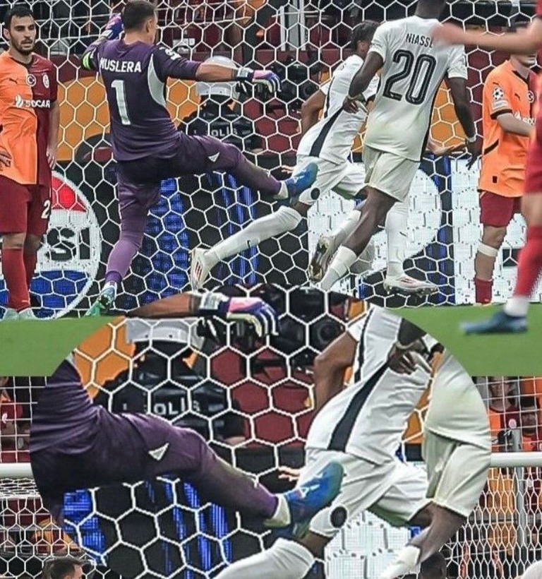 Muslera'nın zor anları! Golün ardından çılgına döndü: Young Boys oyuncusuna tekme attığı anlar - Resim: 1