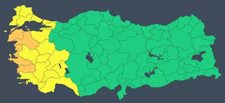 İstanbul dahil 20 şehir için kuvvetli sağanak ve fırtına uyarısı: Mezosiklon etkisi başlıyor - Resim: 6