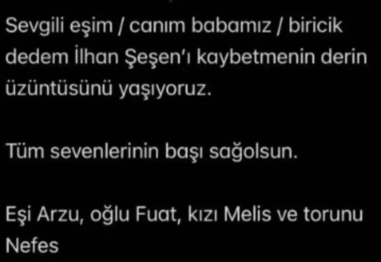 Türk müziğinin acı günü: Usta sanatçı İlhan Şeşen hayatını kaybetti - Resim : 1