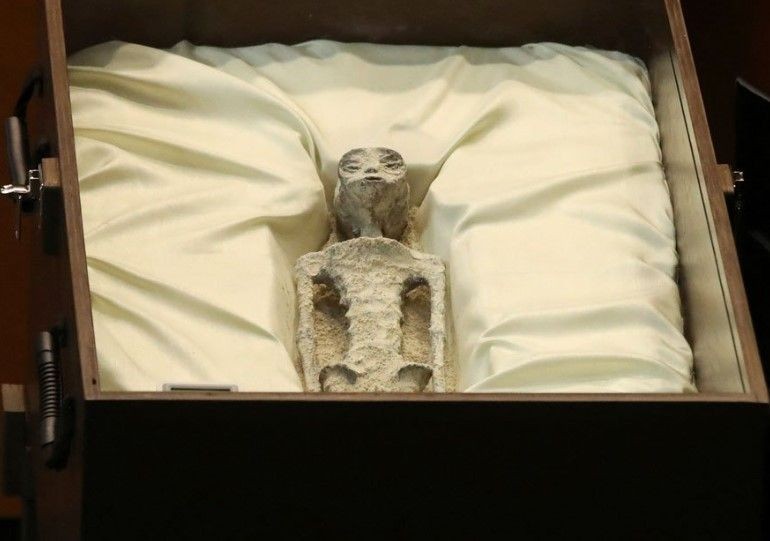 Meksika meclisinde sergilenen uzaylı fosillerine yalanlama geldi: DNA testi yapılmadı - Resim: 22