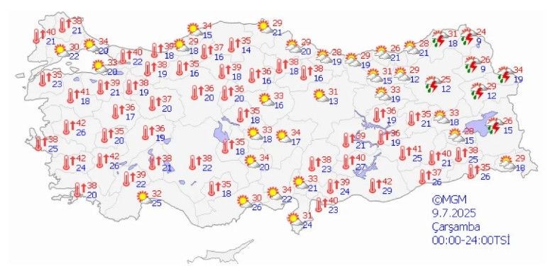 Sıcak hava dalgası yurdu saracak! Termometreler 44'leri gösterecek - Resim: 12