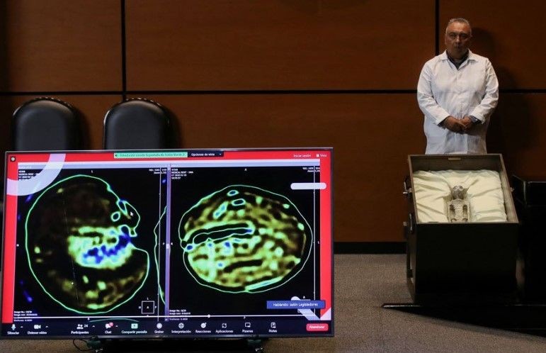 Meksika meclisinde sergilenen uzaylı fosillerine yalanlama geldi: DNA testi yapılmadı - Resim: 21