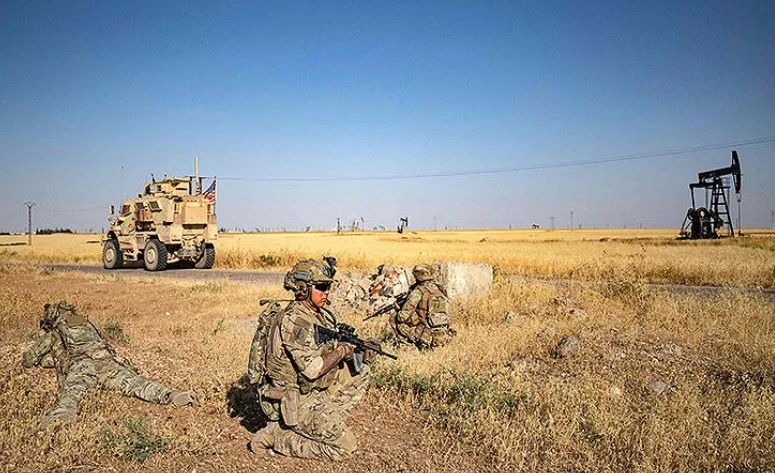 ABD askeri Türkiye sınırına 5 KM mesafede nişan aldı! AFP'nin görüntüleri gündem oldu - Resim: 5