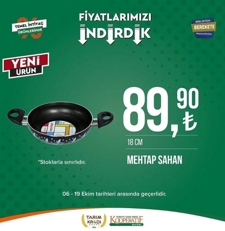 Yüzde 50 indirim bugün başladı! Tarım Kredi Kooperatif Market ekim ayına özel indirimli ürünler kataloğu yayınlandı! Et, süt, çay, hijyen malzemesi... - Resim: 108