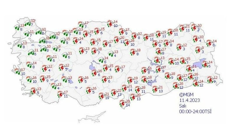 Meteoroloji'den deprem bölgesi ve 15 il için uyarı! Bu hafta nasıl olacak? - Resim: 11