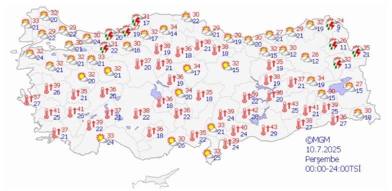 Sıcak hava dalgası yurdu saracak! Termometreler 44'leri gösterecek - Resim: 13