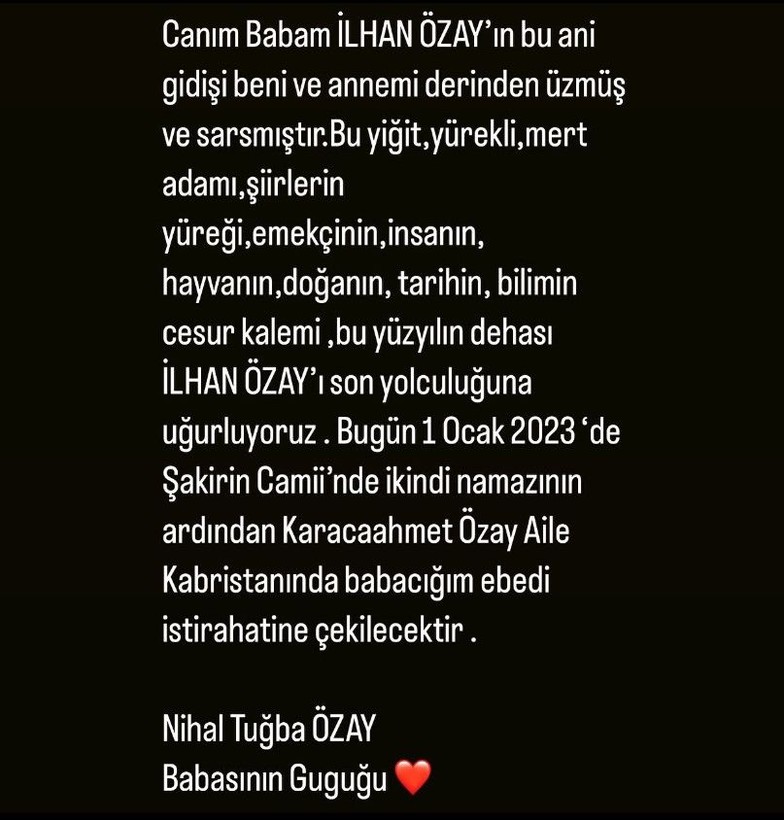Tuğba Özay, babasının mezarı başında sabahladı - Resim: 1