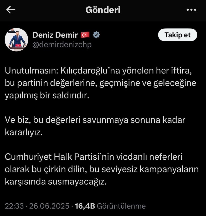 CHP'li milletvekillerinden Kemal Kılıçdaroğlu’na destek mesajları - Resim: 3