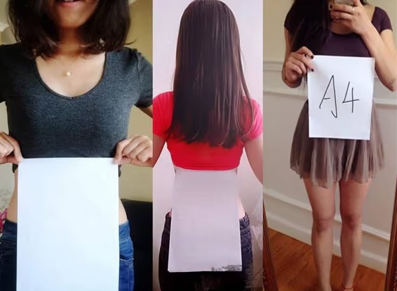 "A4 Challenge" alarmı: Zayıflık takıntısı ölümcül sosyal medya akımına dönüştü - Resim : 1