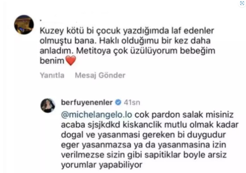 Eser Yenenler ile evliliğinden 2 çocuğu olan Berfu Yenenler ateş püskürdü: Kalbiniz 3 yaşındaki çocuğa kötü diyecek kadar taşlaşmış - Resim: 7