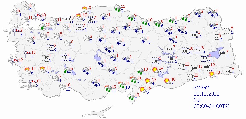 Meteoroloji'den fırtına ve sağanak yağış uyarısı! Şiddetli fırtına nedeniyle çatılar uçabilir | 20 Aralık HAVA DURUMU - Resim: 9