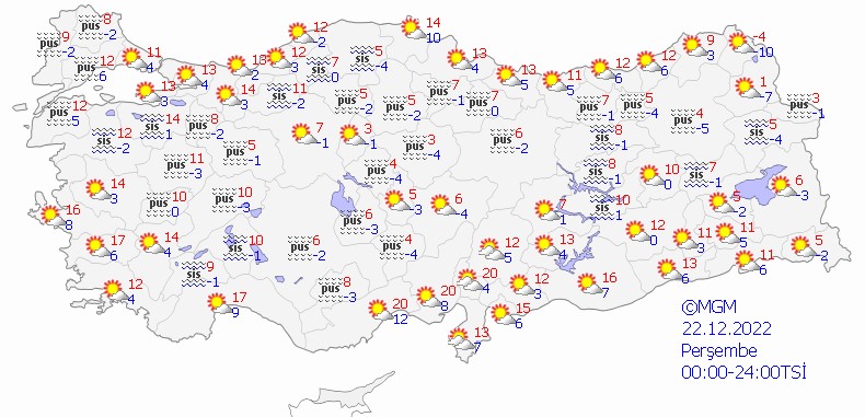 Meteoroloji'den fırtına ve sağanak yağış uyarısı! Şiddetli fırtına nedeniyle çatılar uçabilir | 20 Aralık HAVA DURUMU - Resim: 11