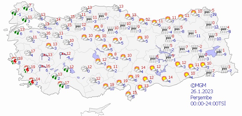 25 OCAK ÇARŞAMBA HAVA DURUMU! Meteoroloji açıkladı: İstanbul'a yağmur yağacak mı? - Resim: 17