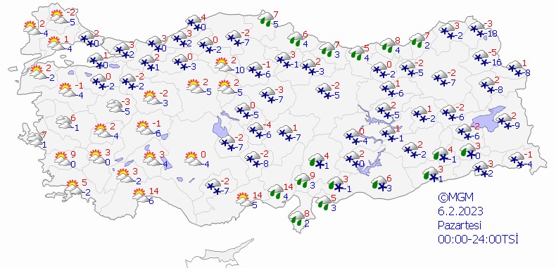 Son Dakika: Meteoroloji 27 kentte meydana gelecek yoğun kar yağışına karşı tedbirli olunması konusunda uyardı! - Resim: 5