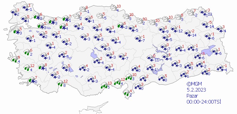 Kar yağışı yurt genelinde etkili olurken Meteoroloji 10 kent için uyarı verdi! - Resim: 4