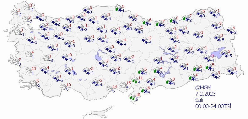 Kar yağışı yurt genelinde etkili olurken Meteoroloji 10 kent için uyarı verdi! - Resim: 6