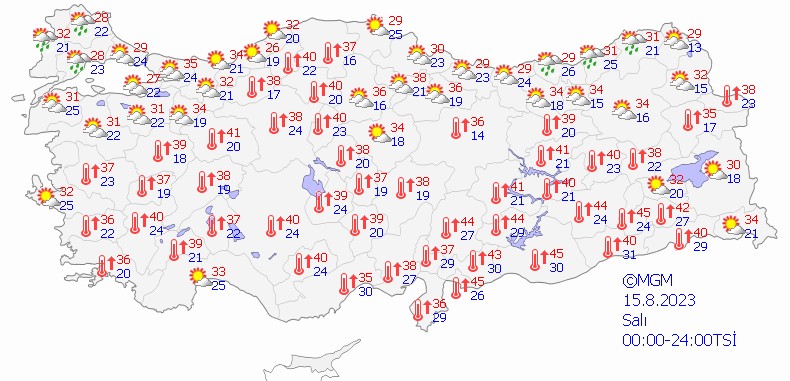 12 AĞUSTOS HAVA DURUMU! Sıcaklar geri dönüyor: Termometreler 46 dereceyi gösterecek! İşte 5 günlük hava durumu - Resim: 4